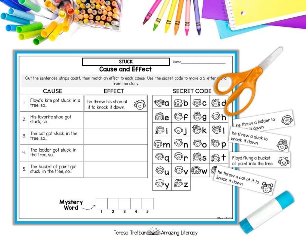 Free-cause-effect-worksheet-for-Stuck